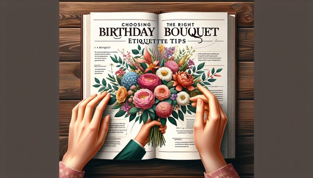 Как выбрать букет для дня рождения: советы этикета