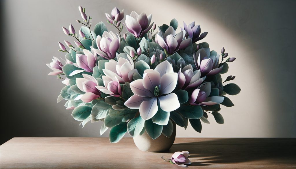 Что означает сиреневый букет из магнолий