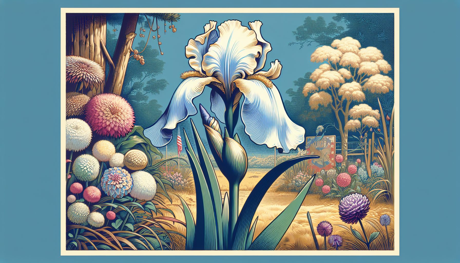 Американская любовь к символике цветов