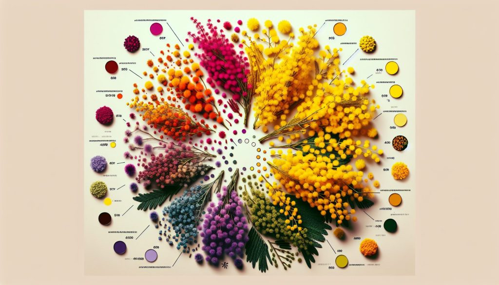 Символика мимоз: цвета, число, поводы