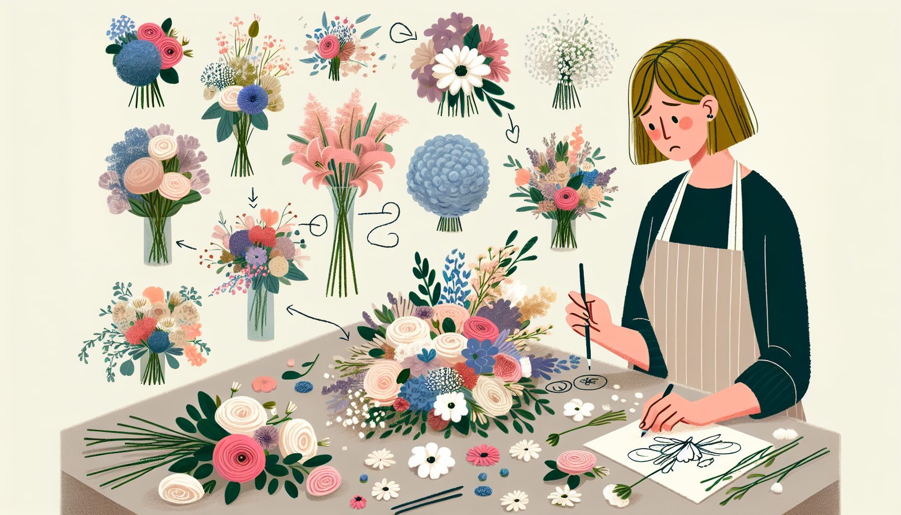 Типичные ошибки при создании букета-прощания