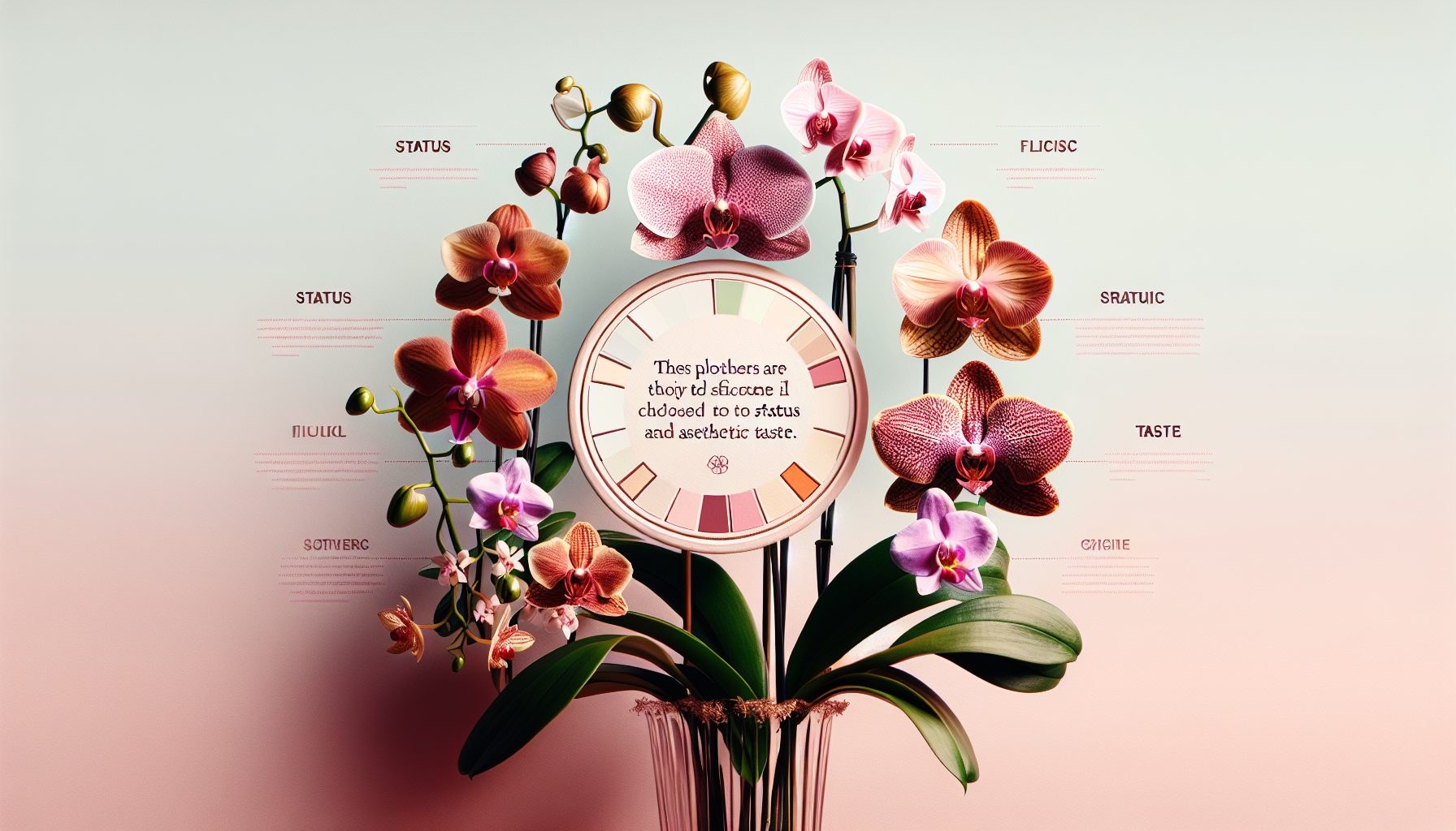 Орхидеи — про статус и эстетический вкус