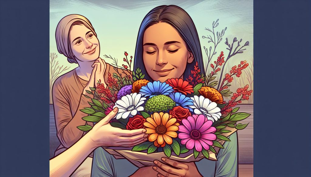 Как выразить благодарности без слов: букет-подсказка