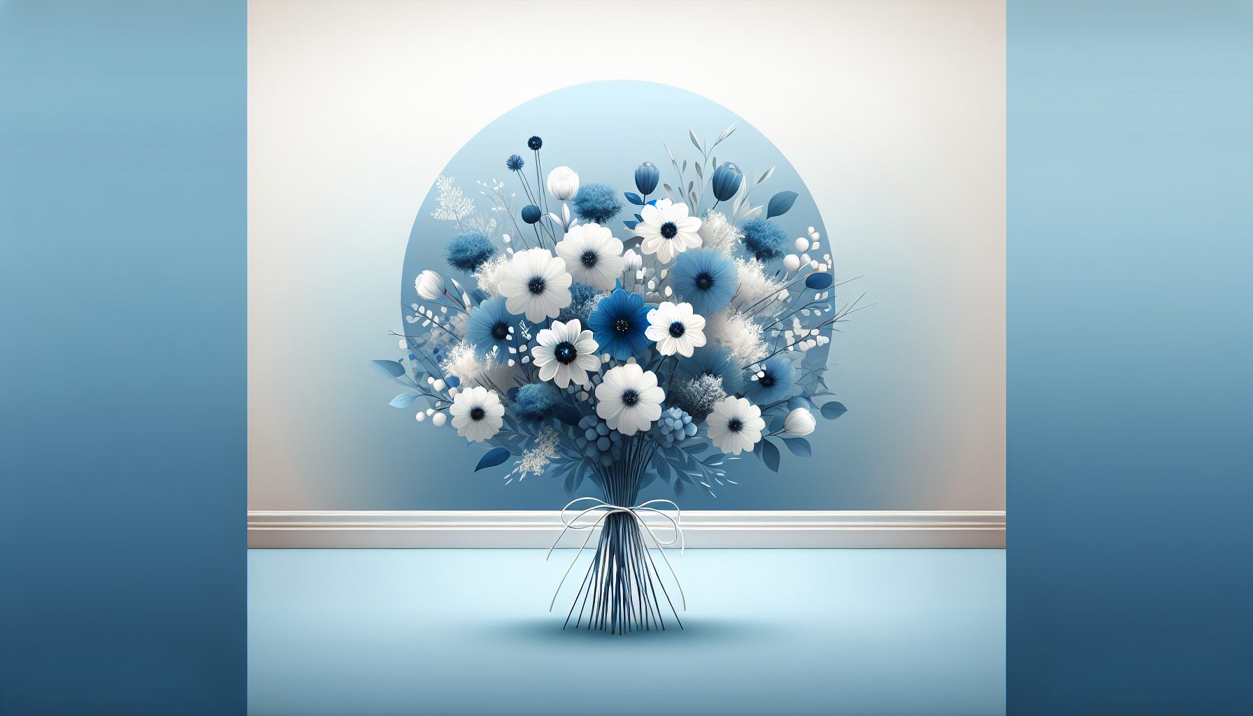 Когда голубой и белый встречаются