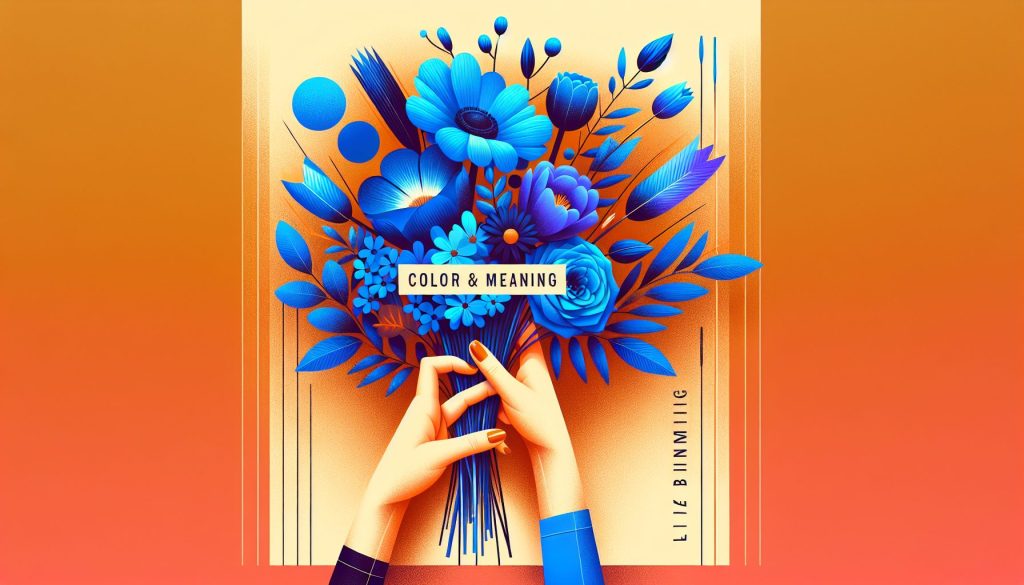 Цвет и смысл: голубой букет — когда уместен