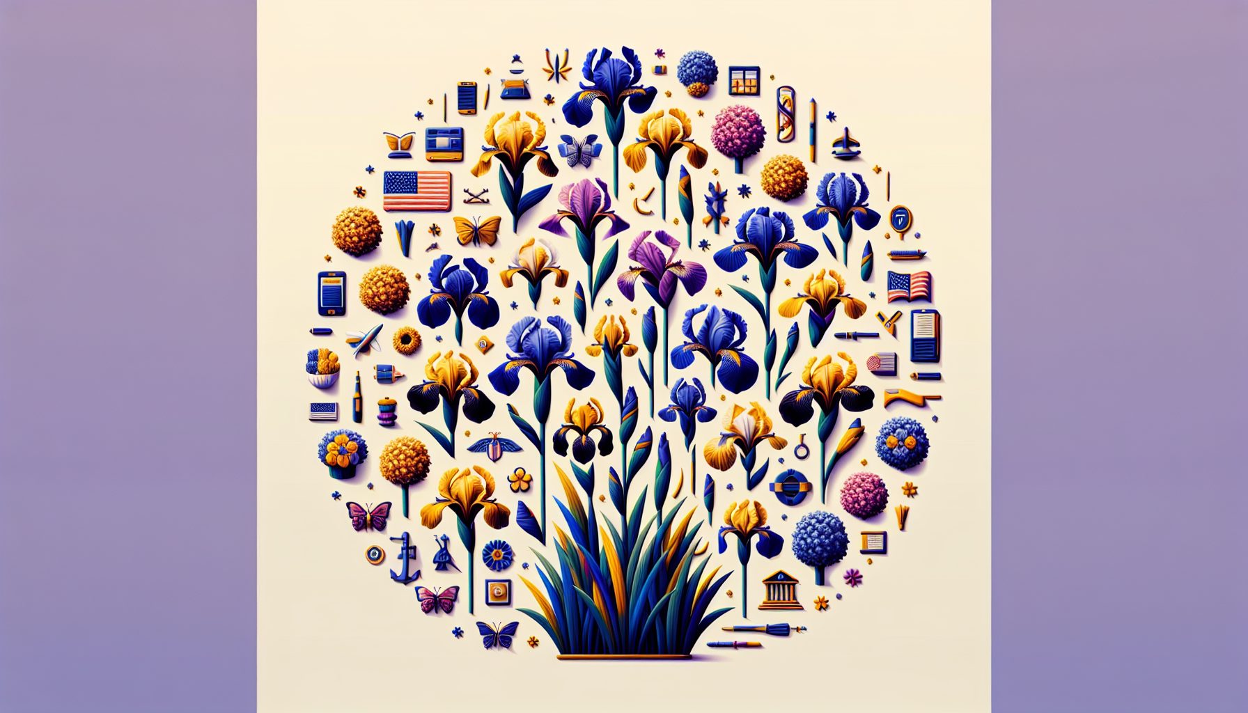 Роль ириса в праздниках и традициях