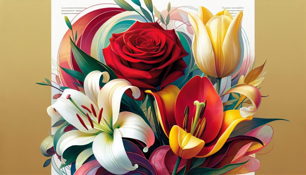 Красная роза, белая лилия, жёлтый тюльпан: чем на самом деле отличаются эти признания