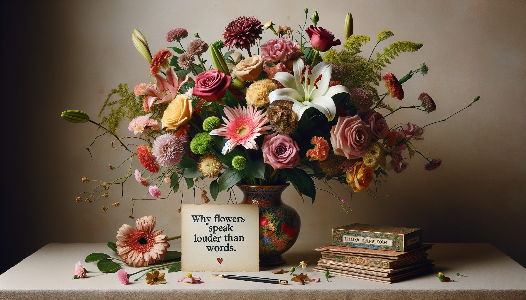 Почему цветы говорят громче слов