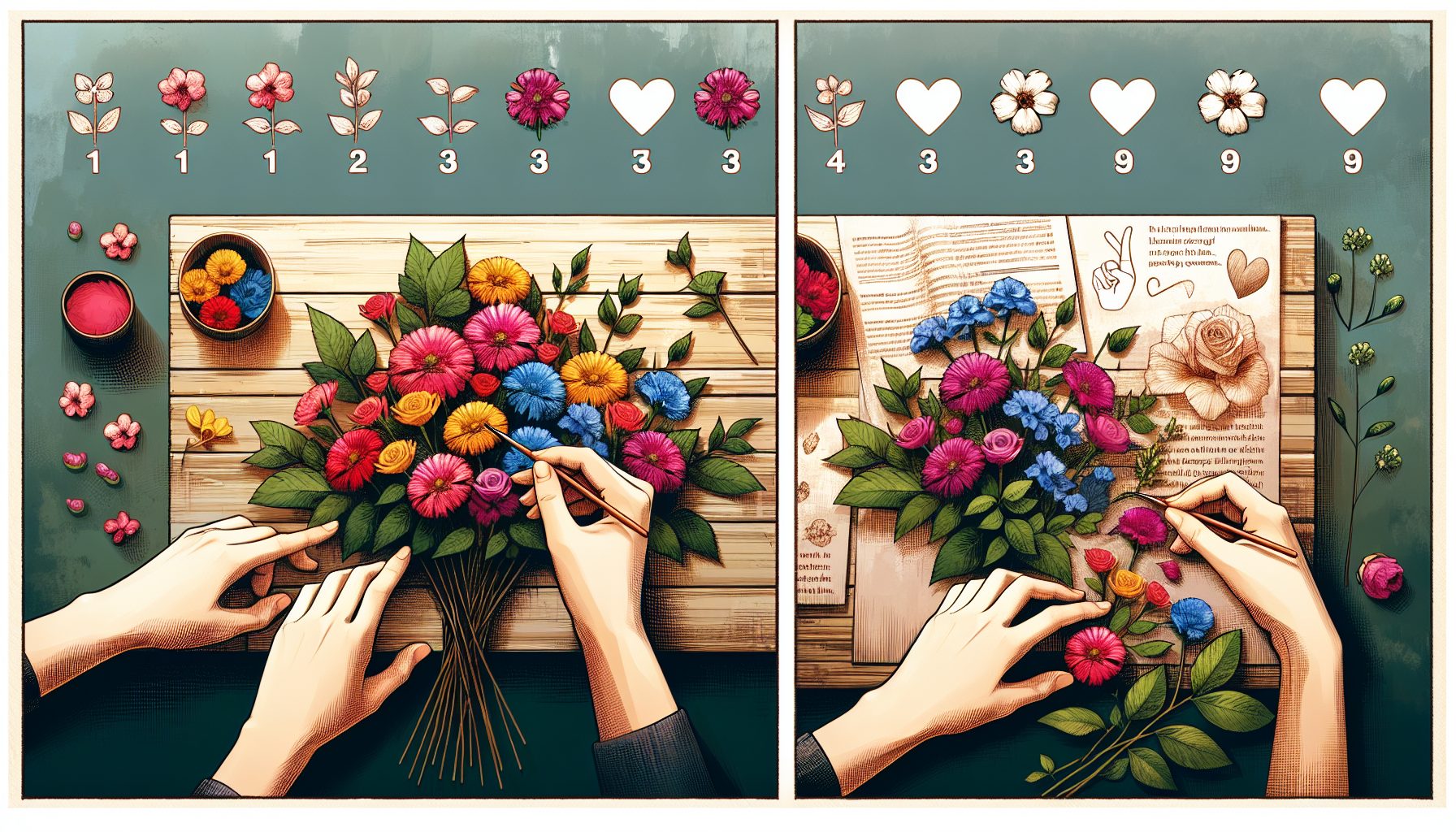 Как составить букет, который говорит за вас