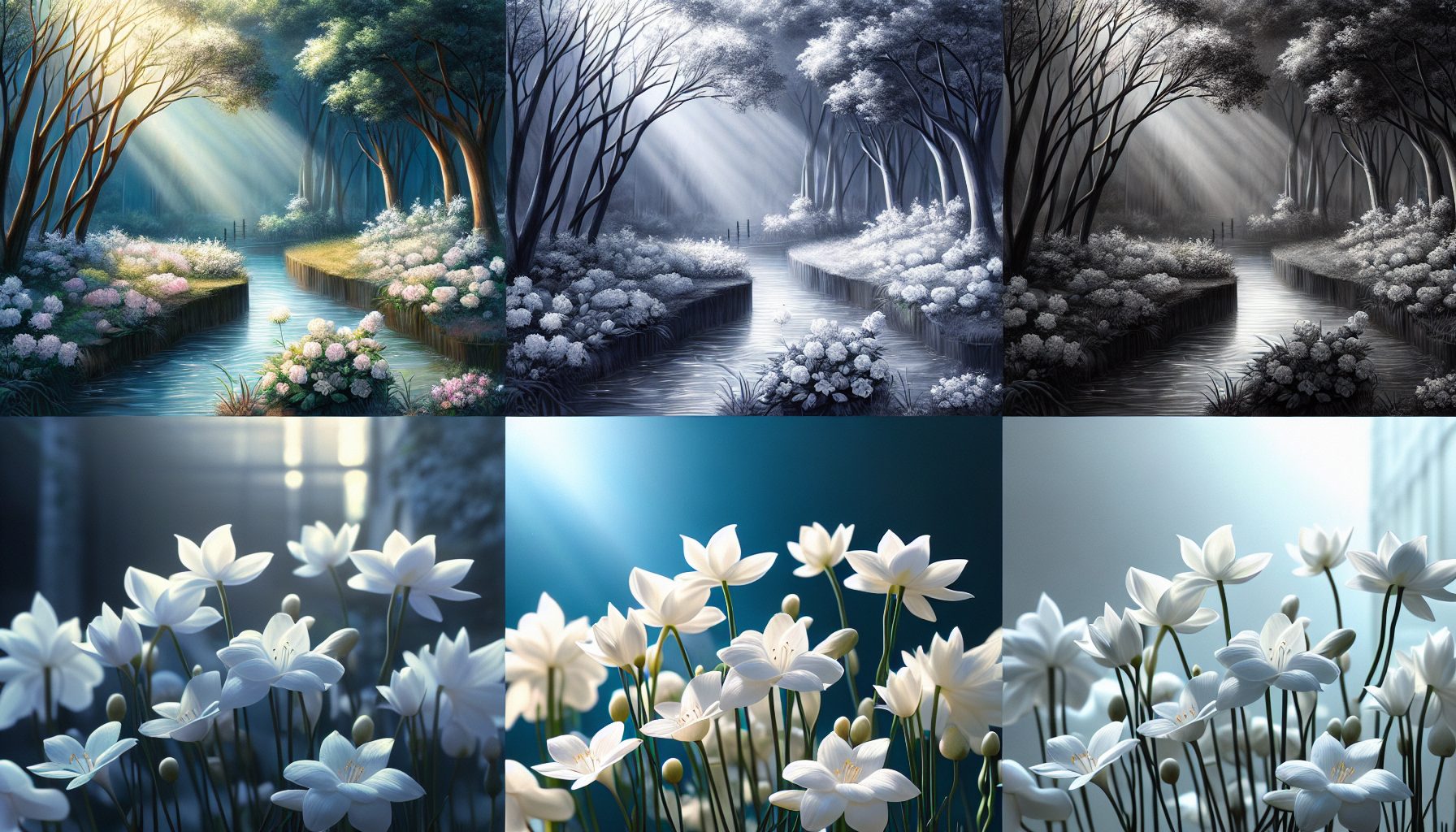 Белые цветы как отражение характера