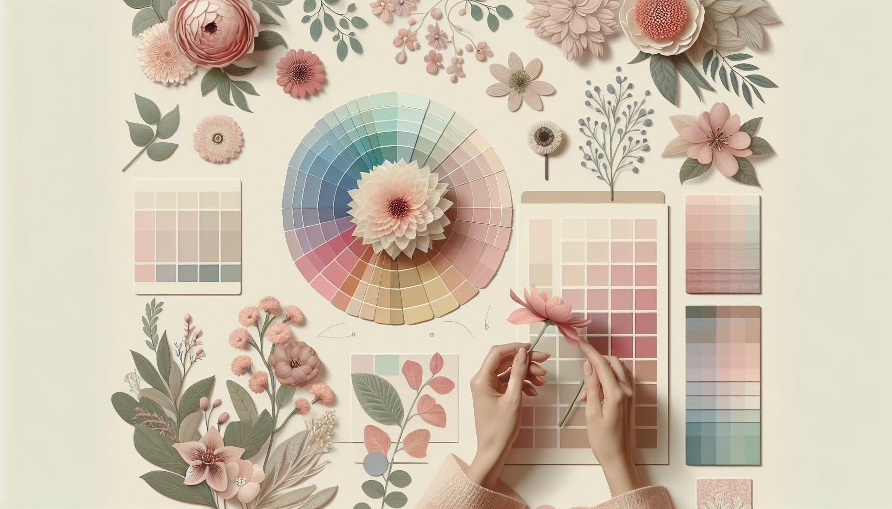 Как подбирать оттенки и цветы для мягкой палитры
