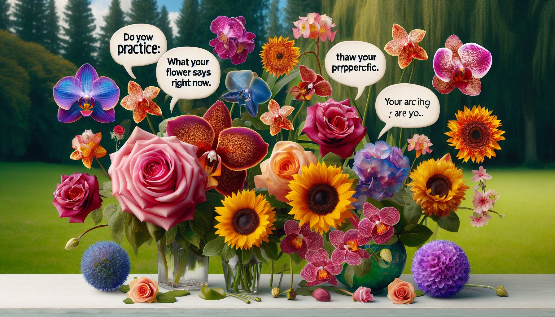 Практика: что ваш цветок говорит прямо сейчас