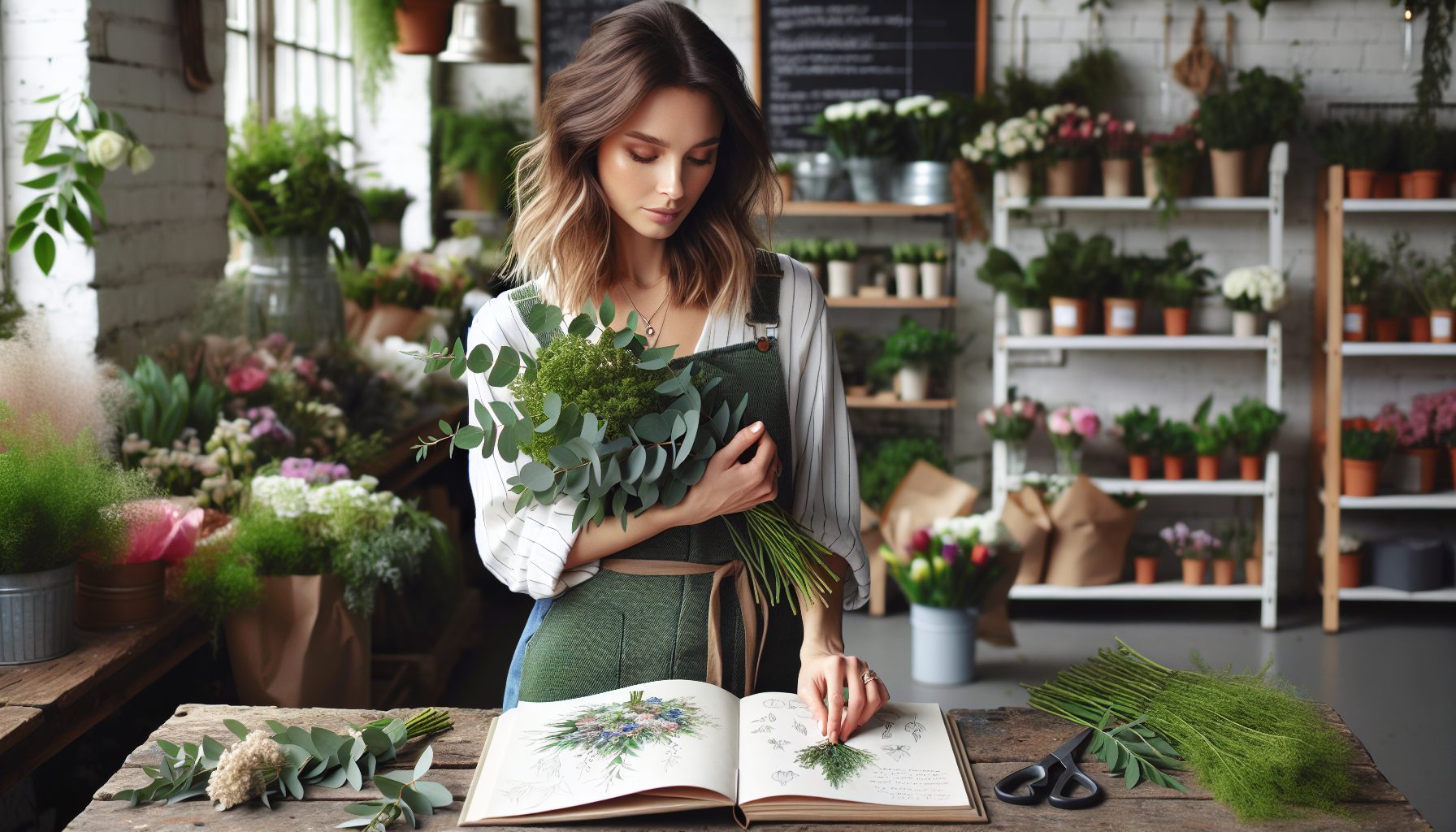 Как флорист решает, сколько зелени нужно