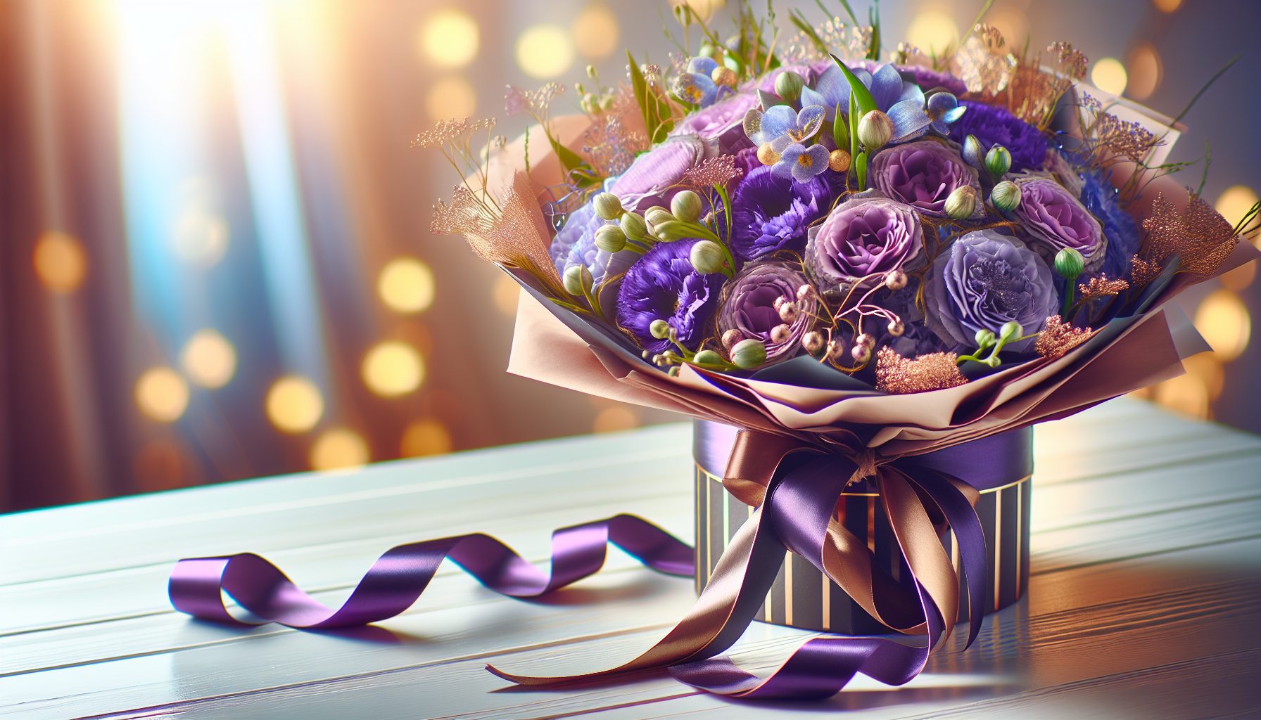 Как собрать букет с настроением