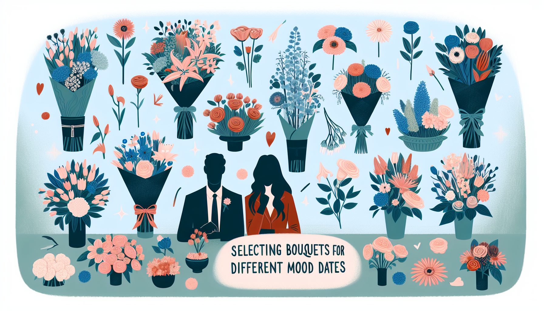 Как подобрать букет под настроение свидания
