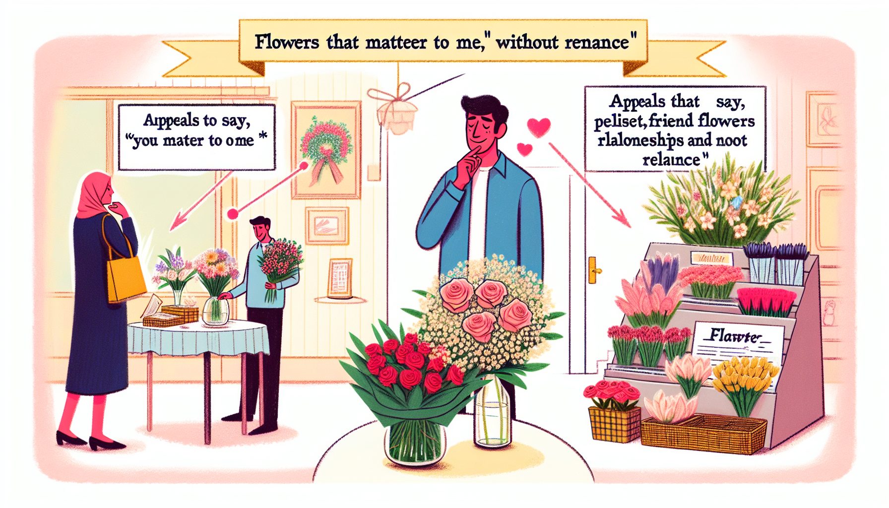 Как выбрать букет для друга или подруги