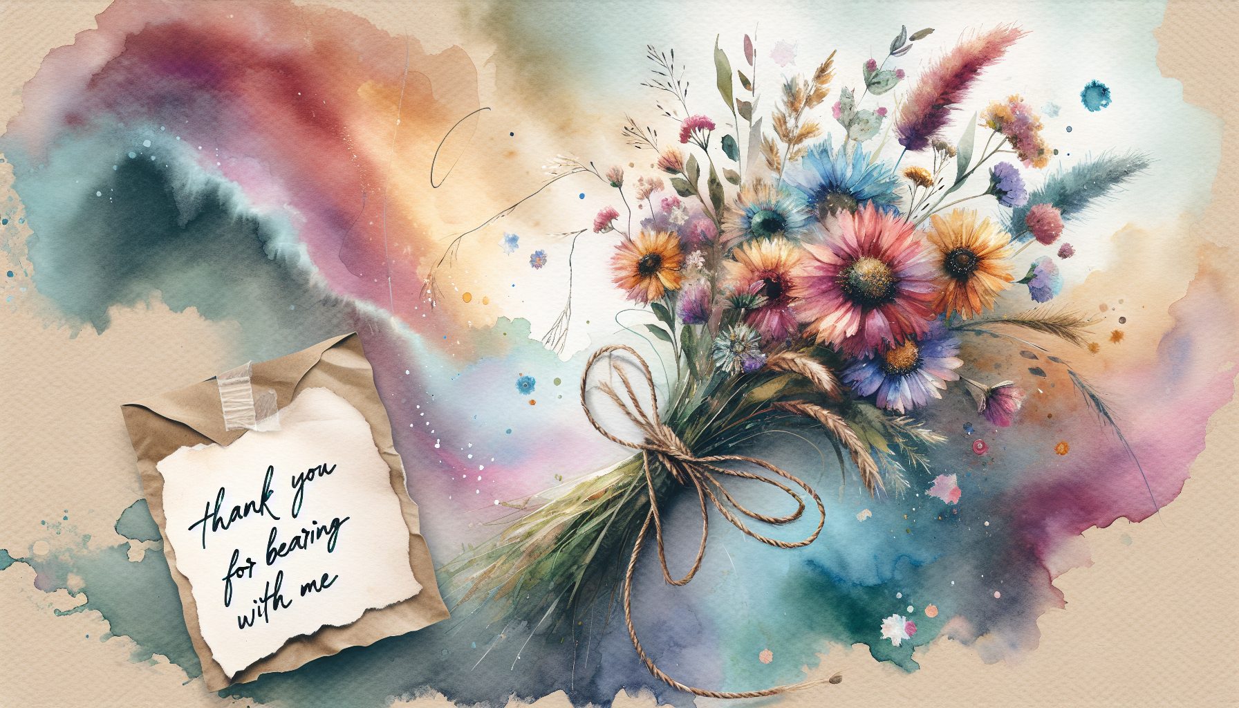 Четвертая фраза: «Спасибо, что выдержал меня»