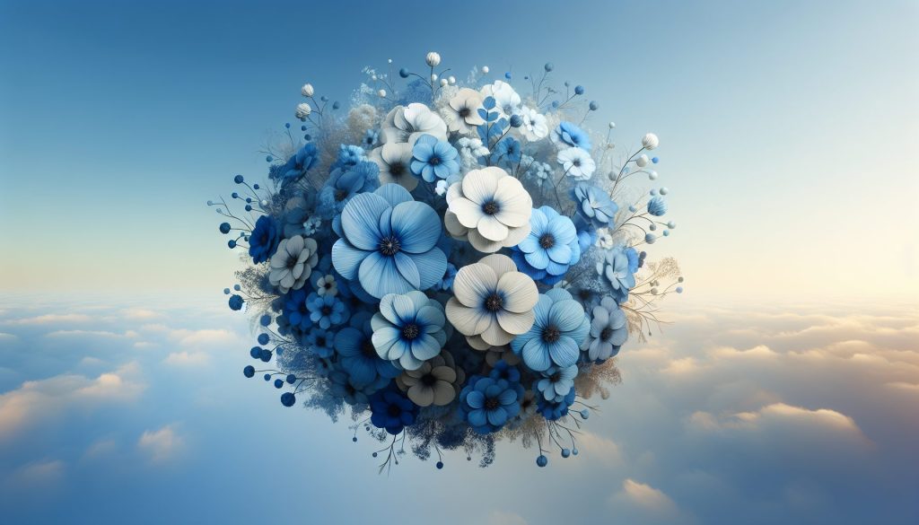 Синие и голубые цветы: обещание верности или просьба о пространстве