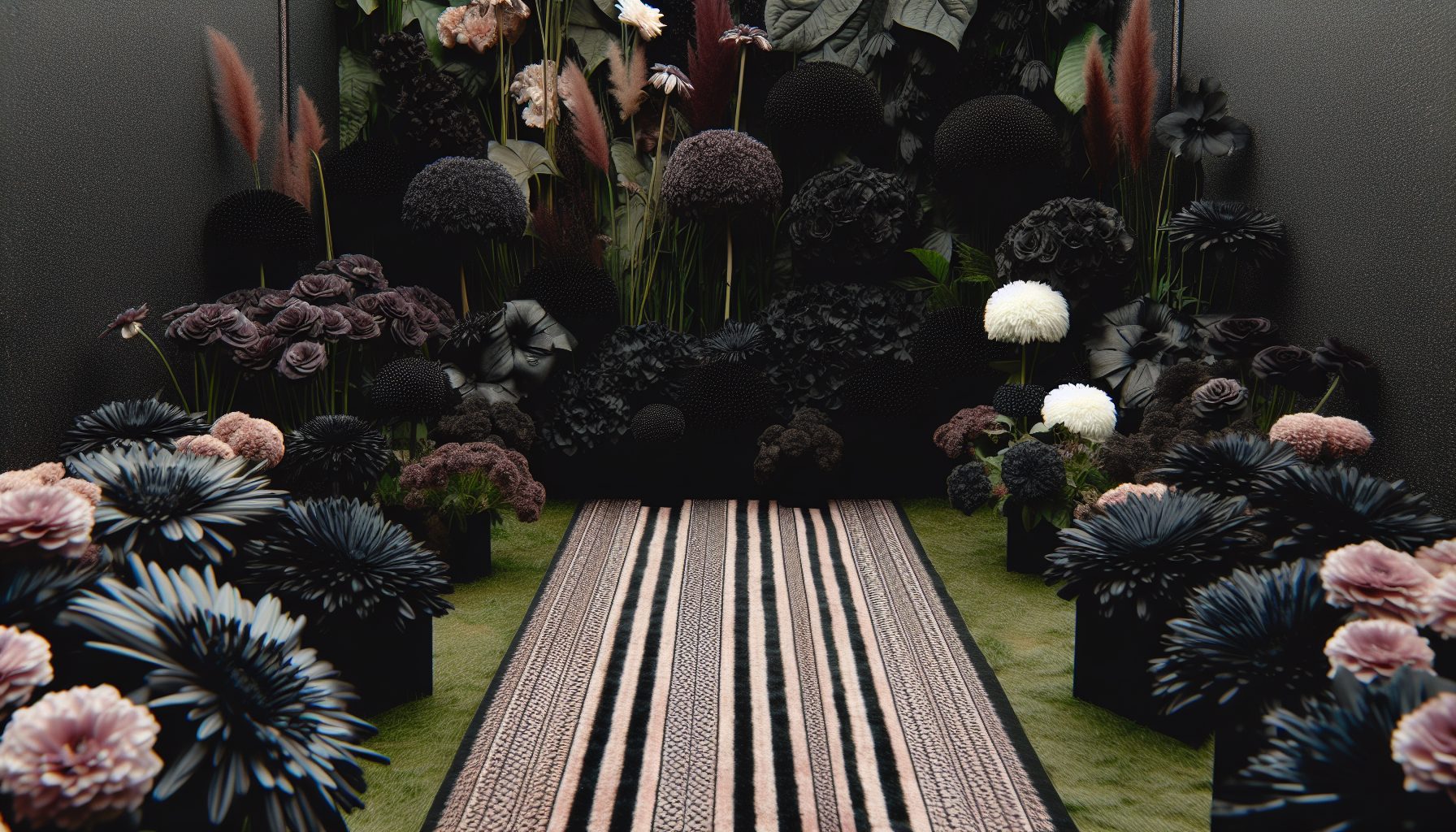 Мода на тьму: от подиумов к садовым клумбам