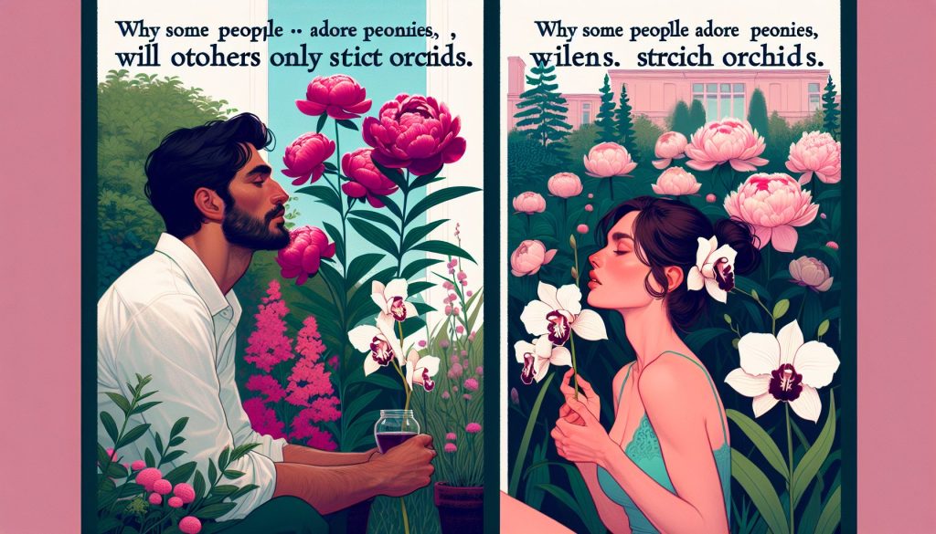 Почему одни люди обожают пионов, а другие — только строгие орхидеи